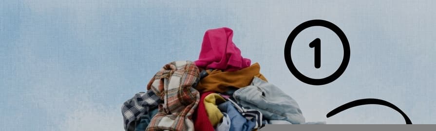 The LaundryGo three-step flow