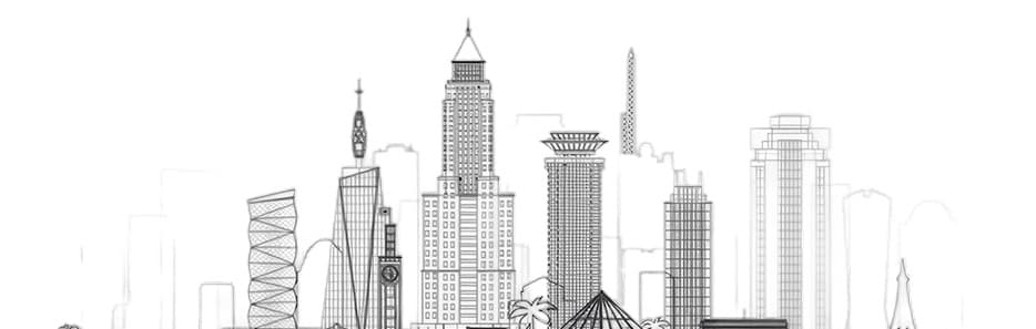 The Nairobi skyline
